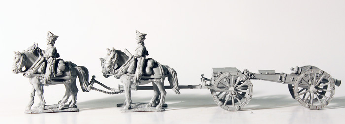 Perry Miniatures Napoleonic RN 17 maquette caisson 6 livres