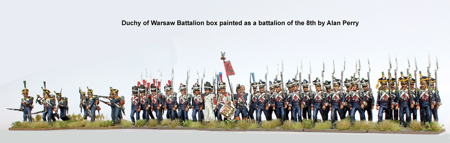 Perry Miniatures DOW1 infanterie Duché de Varsovie 44 fig 28mm
