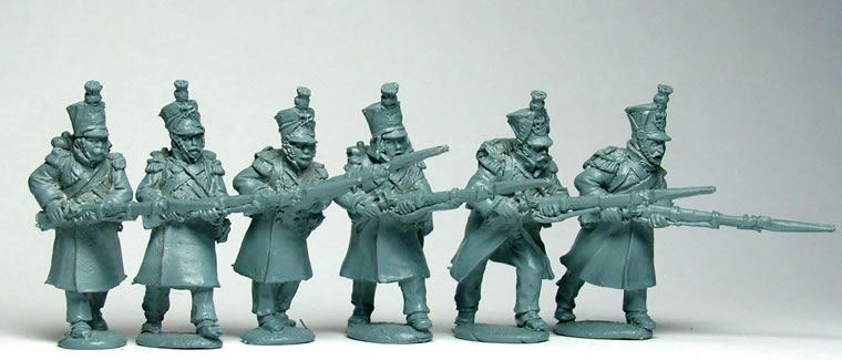 Perry Miniatures Napoleonic FN36 figurines grenadiers capote 28mm