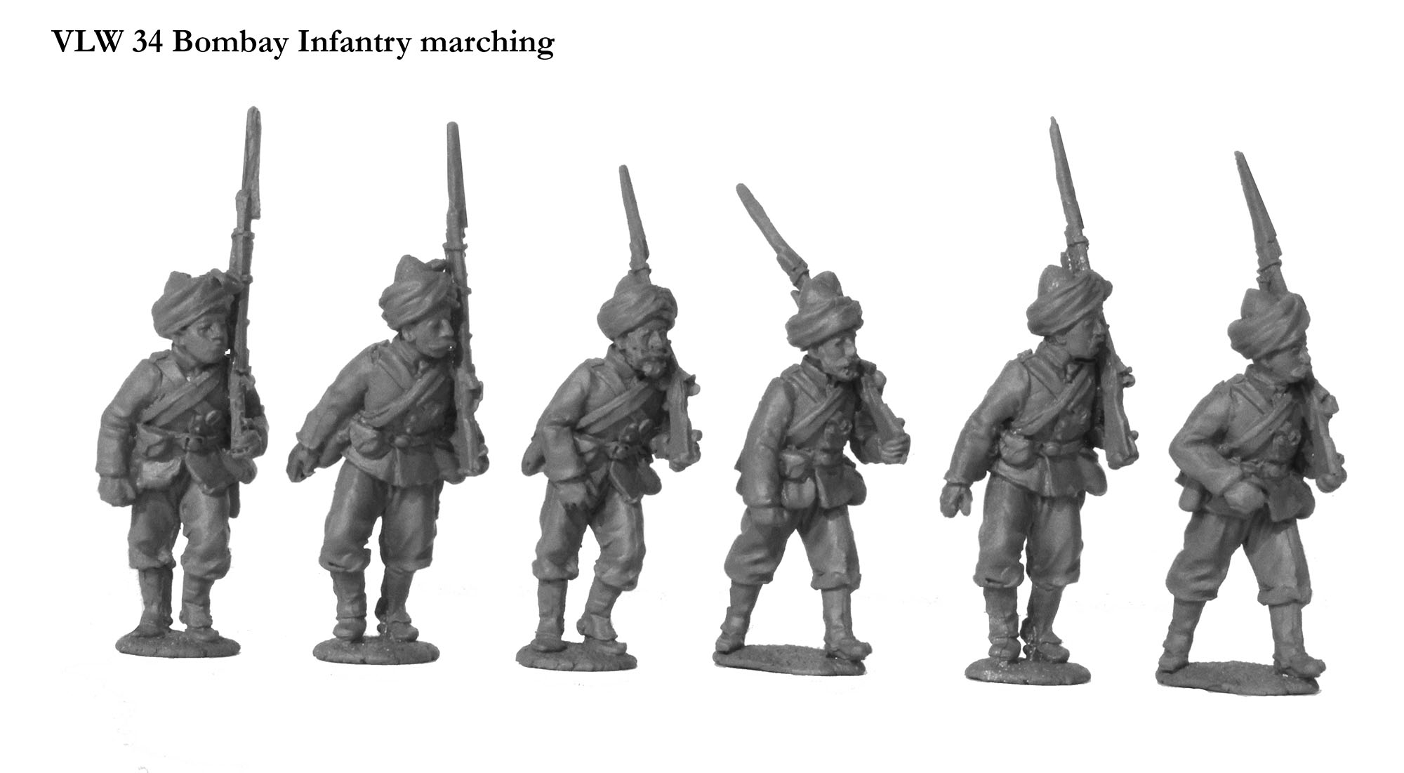Perry Miniatures VLW34 Bombay Infantry marche figurines