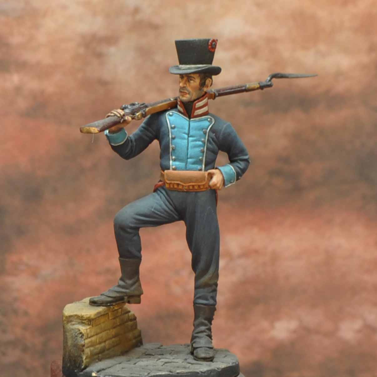 Art Girona Napoleonic Zaragoza Volunteer figurine 54 mm