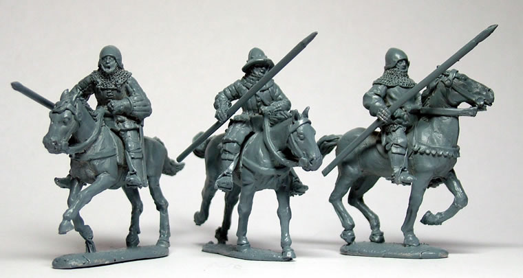 Perry Agincourt AO30 sergents montés figurines galop