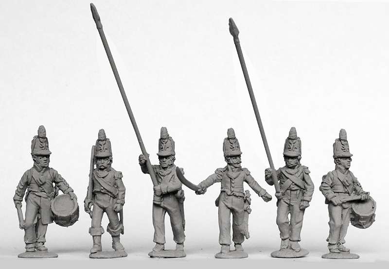Perry Miniatures Napoleonic SPA 14 figurines commandement espagnol 28mm