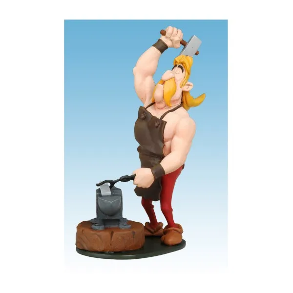 ART GIRONA Miniatures Cétautomatix figurine forgeron gaulois