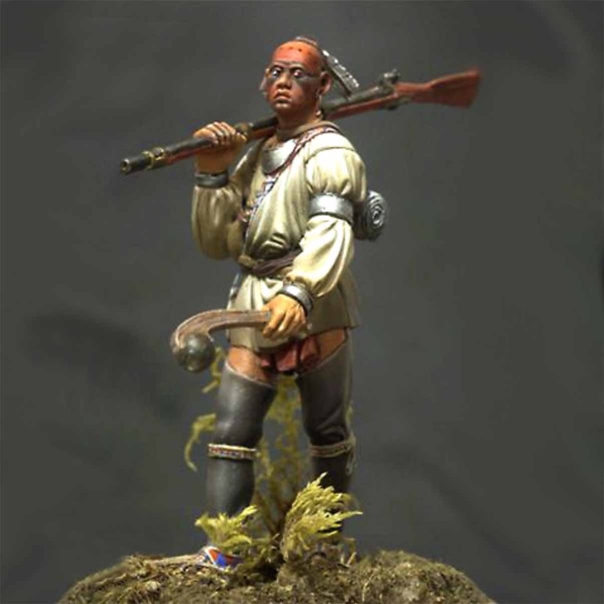 Art Girona Miniatures Scout Seneca figurine 54mm à peindre