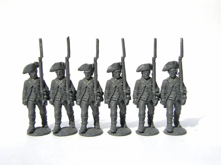 Perry Miniatures AW 40 American Infantry figurines marche