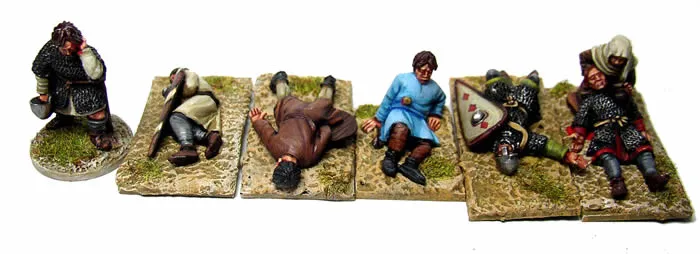 Perry Crusades CU29 morts et blessés figurines 28mm