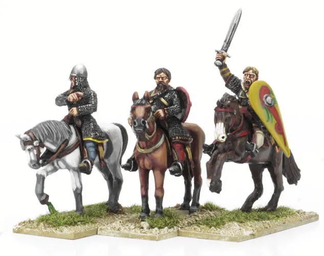Perry Crusades CU1 commandeurs montés figurines 28mm