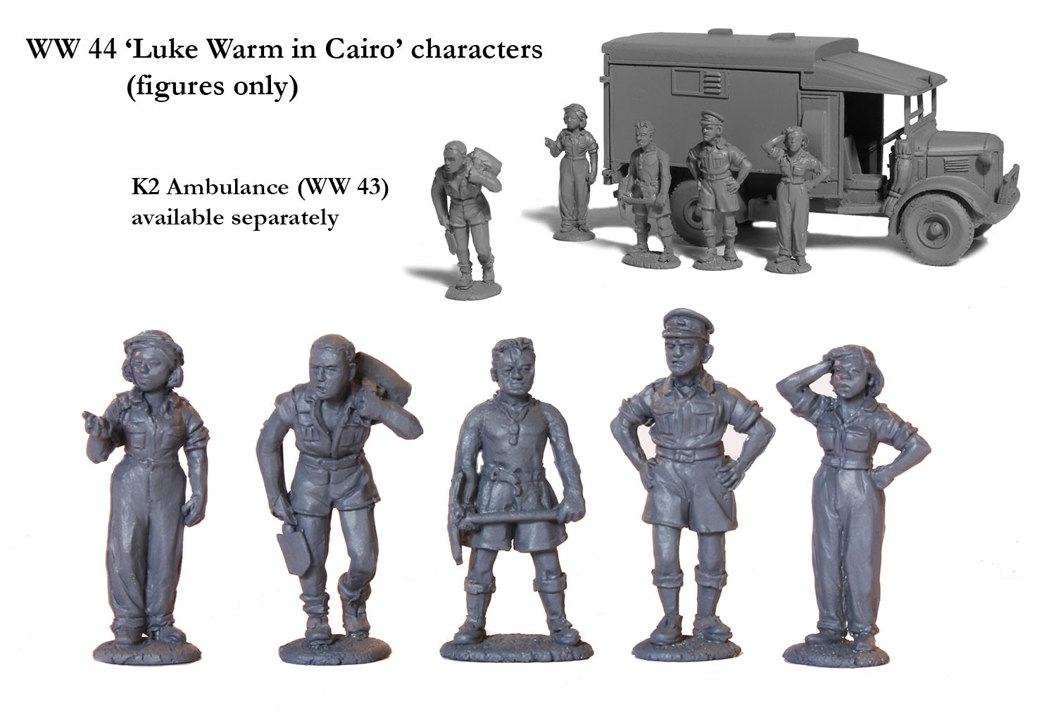Perry Miniatures World War 2 WW44 Luke Warm in Cairo figurine