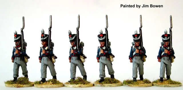 Perry Napoleonic NN3 Orange-Nassau figurines marche
