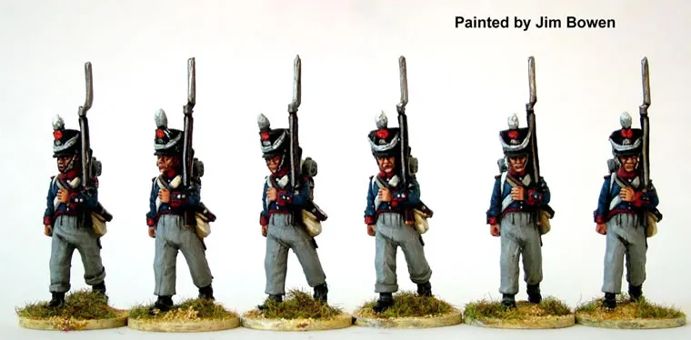 Perry Napoleonic NN3 Orange-Nassau figurines marche
