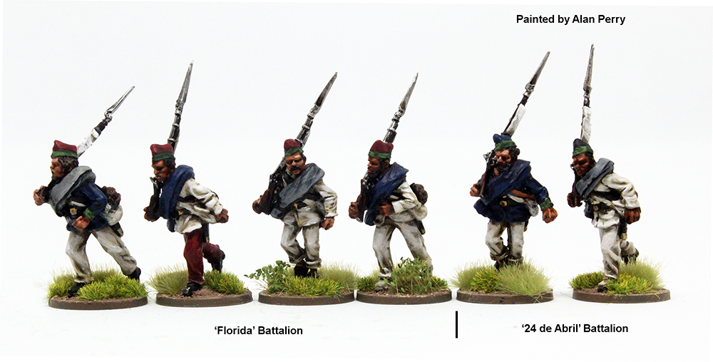 Perry Miniatures Triple Alliance TA 19 infanterie uruguayenne 28mm