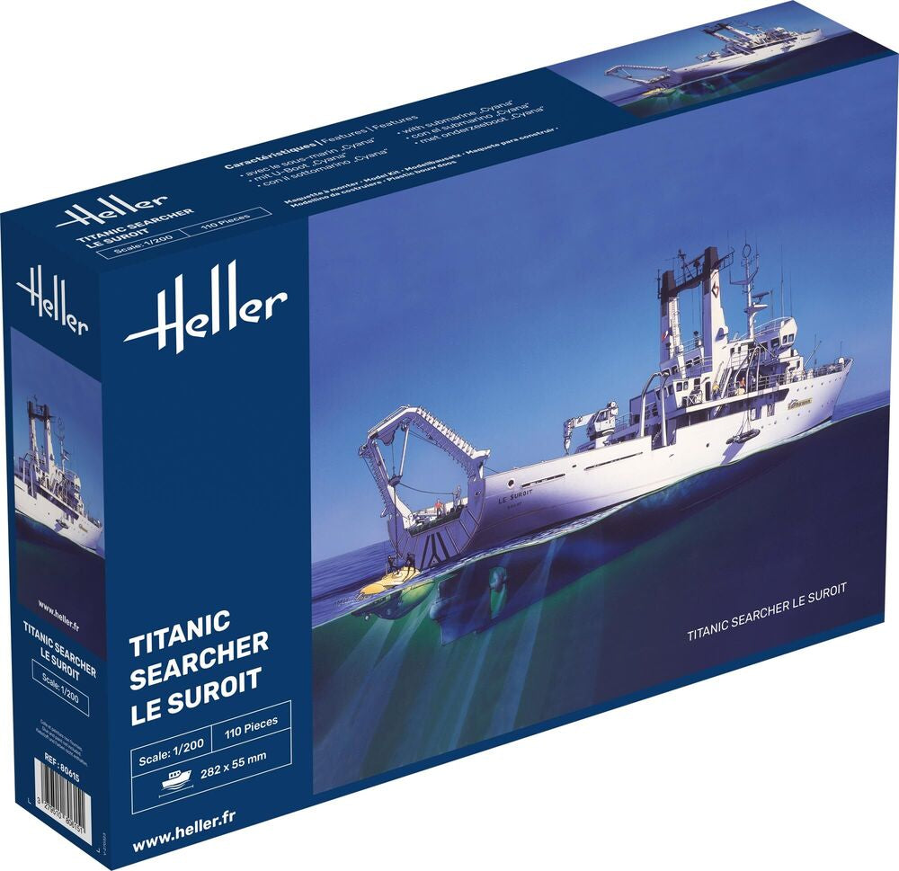Heller Titanic Searcher Le Suroît 1/200 maquette bateau recherche