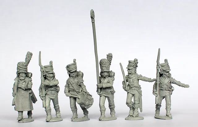 Perry Napoleonic KH 2 commandement infanterie figurines marche