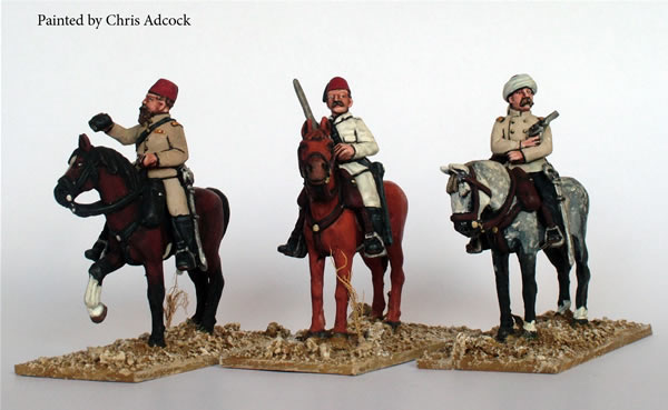 Perry Miniatures Sudan SB46 commandement monté figurines 28mm