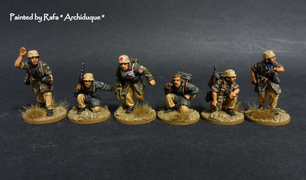 Perry Miniatures WW2 GWW 22 Fallschirmjäger figurines 28mm métal