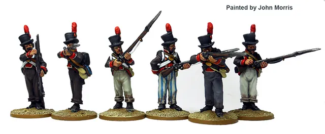 Perry Miniatures Napoleonic SPA 31 figurines fusiliers ligne tir