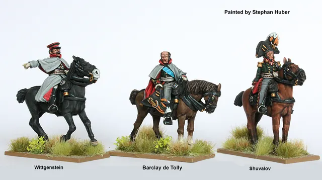 Perry Miniatures Napoleonic RN 94 figurines commandement monté russe