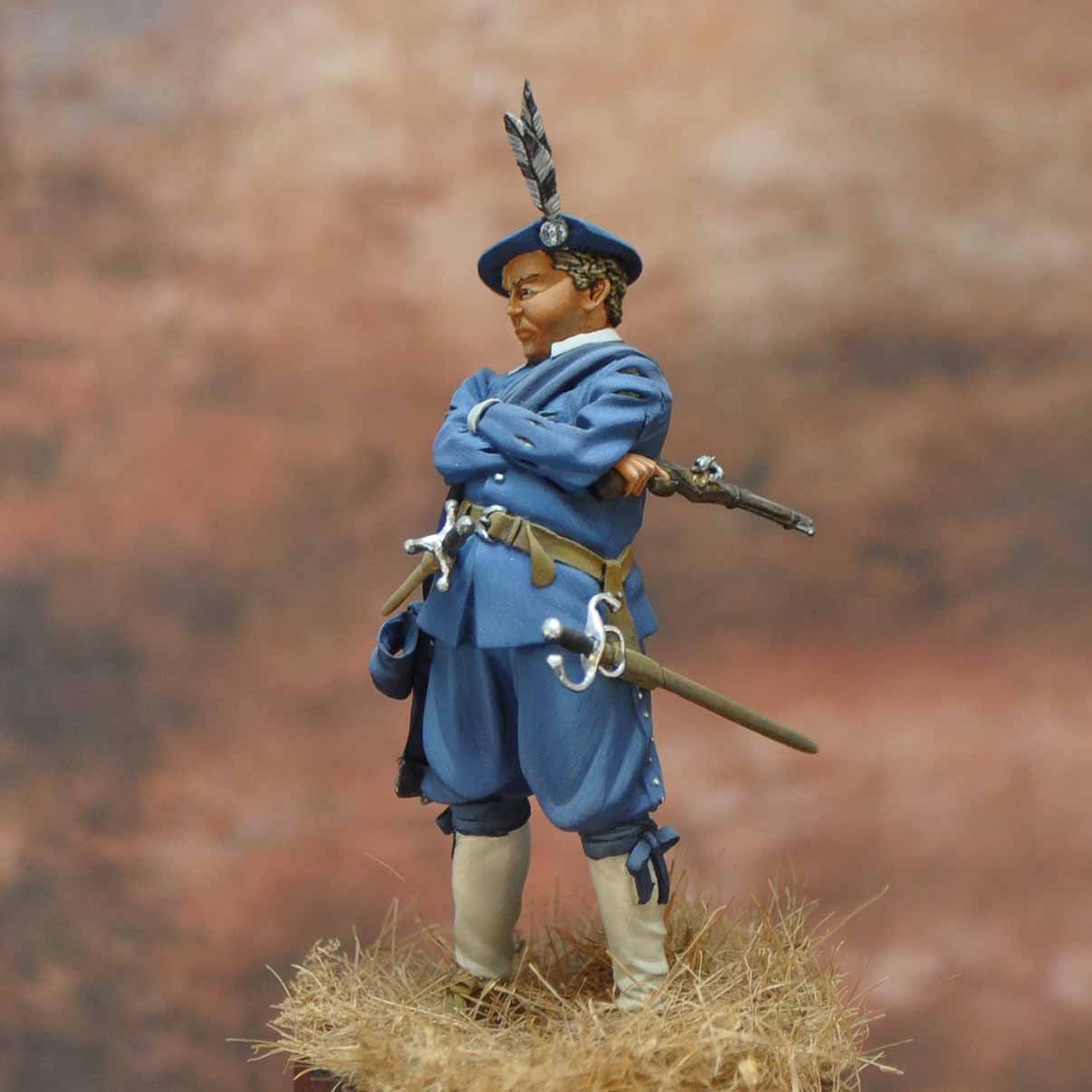 ART GIRONA International Serie Scottish March Warden figurine 1590