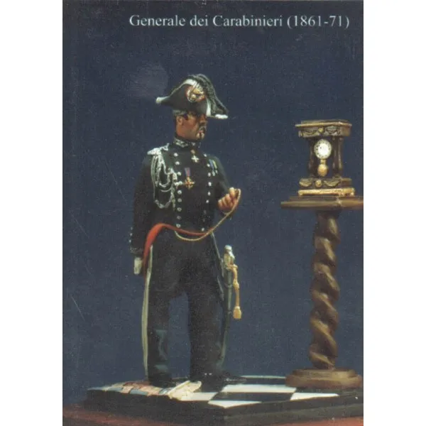 Art Girona Miniatures Generale Carabinieri figurine 1861-71