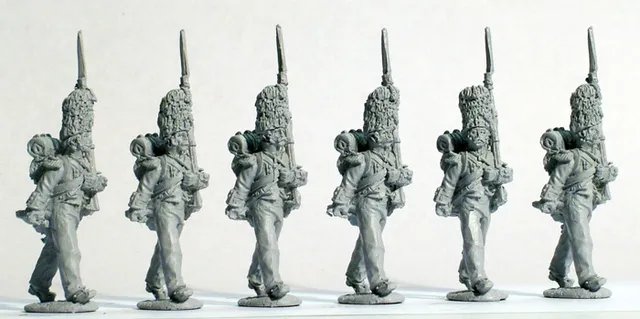 Perry FN104 Grenadiers Garde figurines marche attaque