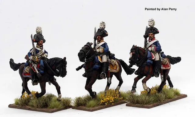 Perry Napoleonic EP 27 dragons au galop 28mm sabre épaulé