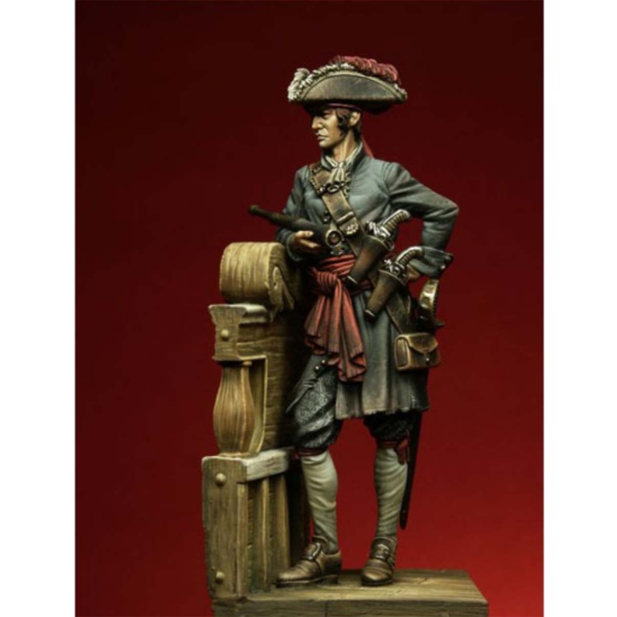 Art Girona Miniatures Jack Rackham Calico Jack figurine 54mm