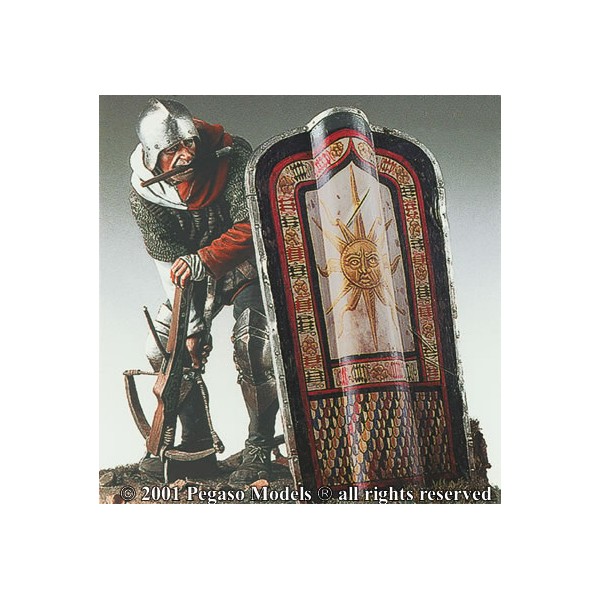 Art Girona Crossbowman XVe figurine arbalétrier 54mm