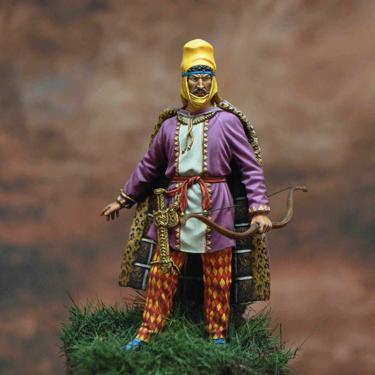 ART GIRONA Historical Darius III figurine roi de Perse