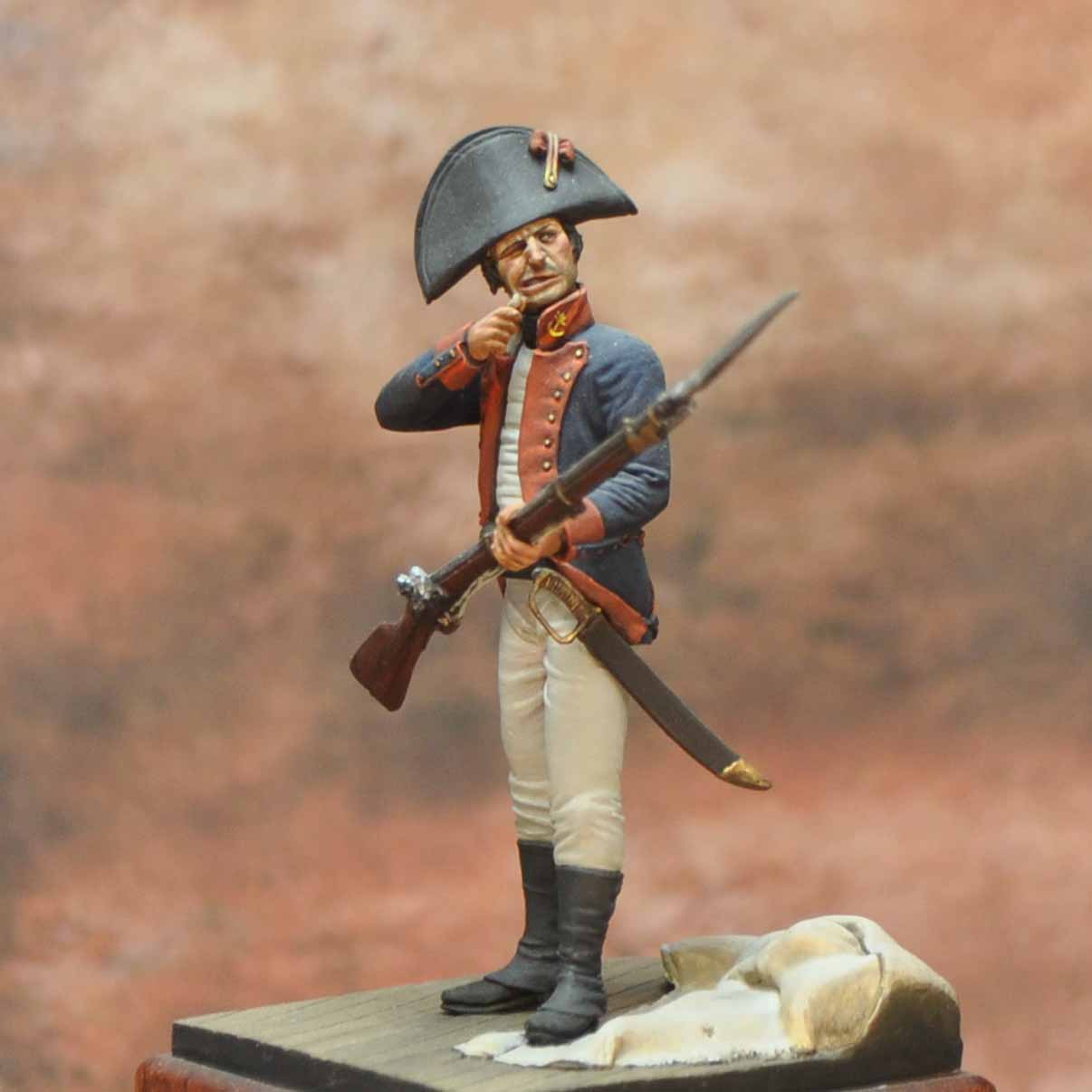 ART GIRONA Napoleonic War Series Infante de Marina Trafalgar 1805 figu