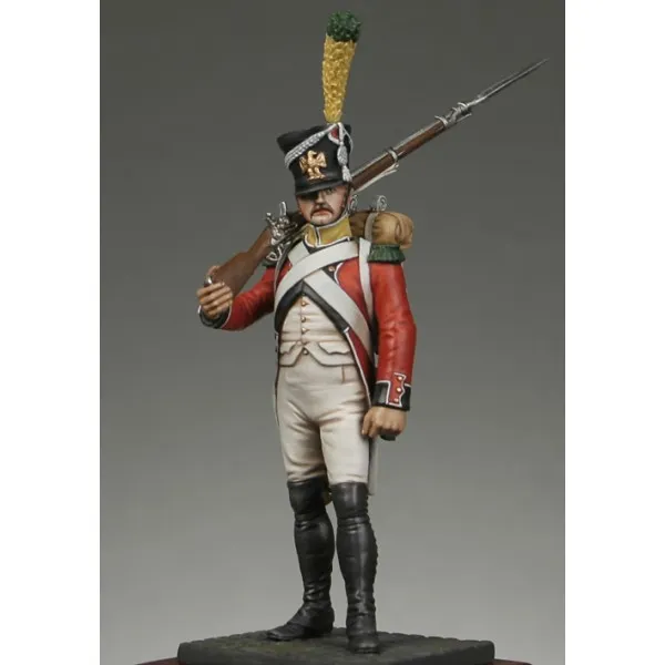 Art Girona Miniatures Voltigeur 3ème suisse figurine Empire 54mm