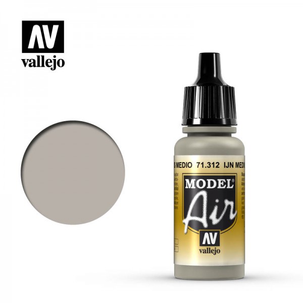 Art Girona Pinturas IJN Gris Medio peinture maquette pot 20 ml
