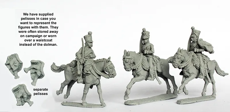 Perry Miniatures Napoleonic FN197 hussards figurines métal galop