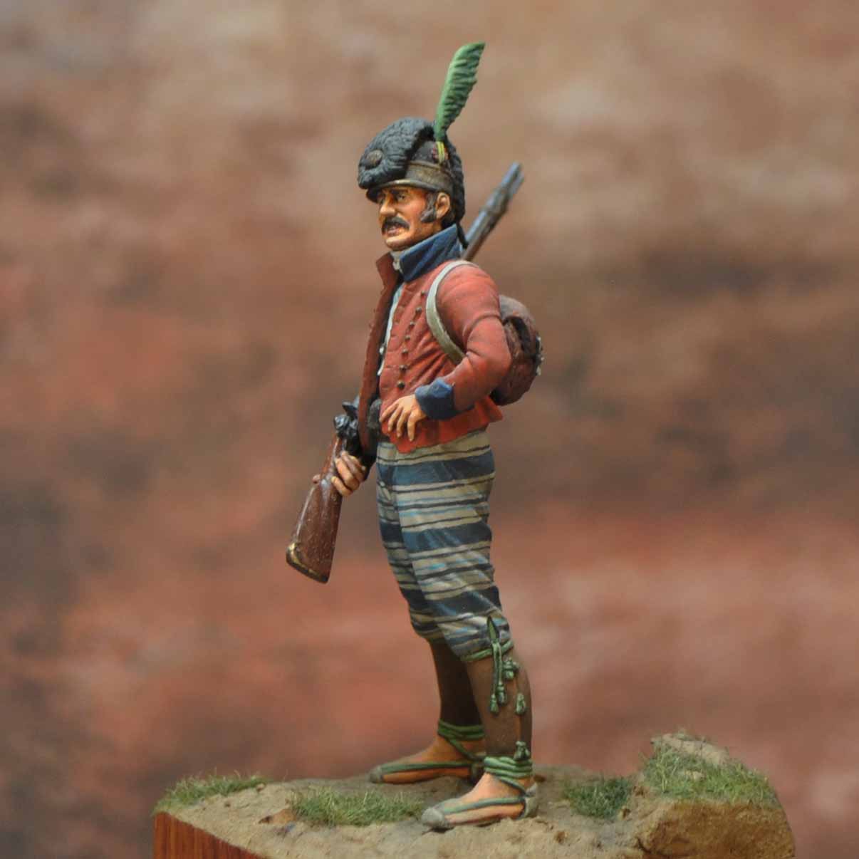 Art Girona Napoleonic Private Catalonia 1807 figurine