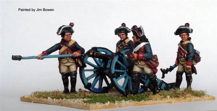 Perry Miniatures American War AW122 figurines artillerie Hesse-Cassel 28mm