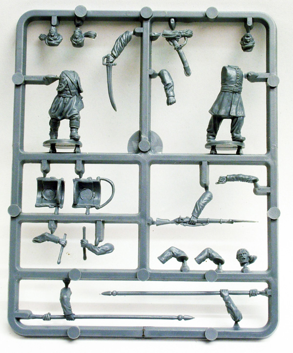 Perry Miniatures B22 Zouaves grappe commandement ACW