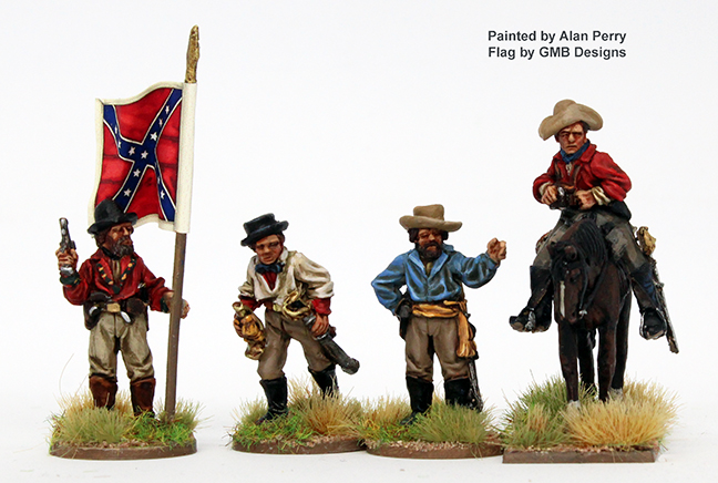 Perry Miniatures ACW112 cavalerie démontée figurines métal 28mm
