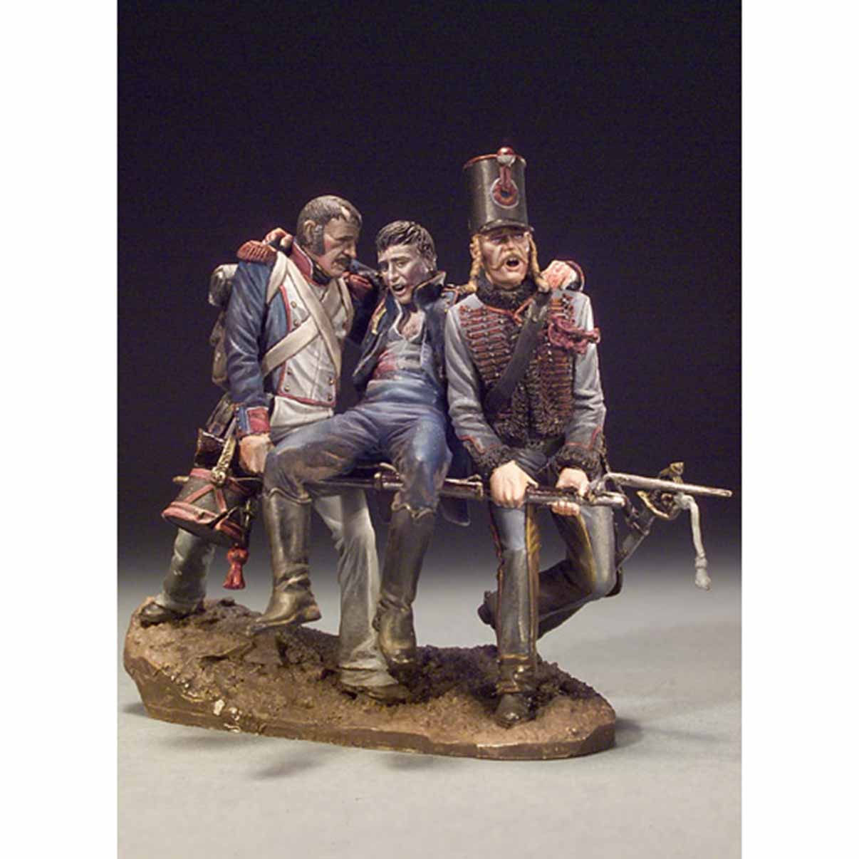 Art Girona Miniatures Les Camarades 1814 figurine 54 mm