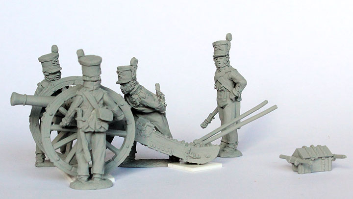 Perry Miniatures Napoleonic KH 12 artillerie figurines canon 8