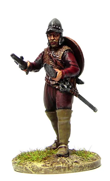 Perry Miniatures 40mm BR4 Davy Maxwell figurine pistolets