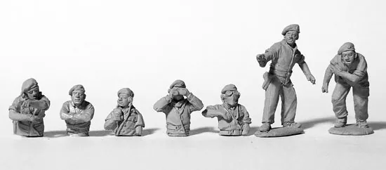 Perry Miniatures World War 2 WW8 équipage char bérets 28mm