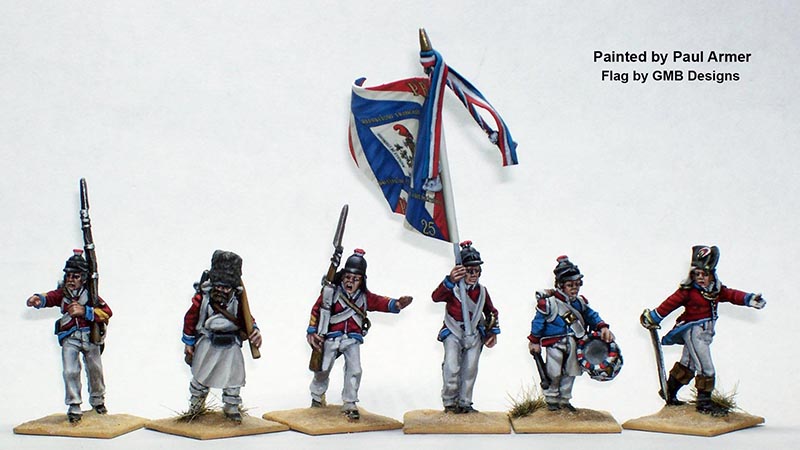 Perry Miniatures Napoleonic FE1 commandement figurines métal