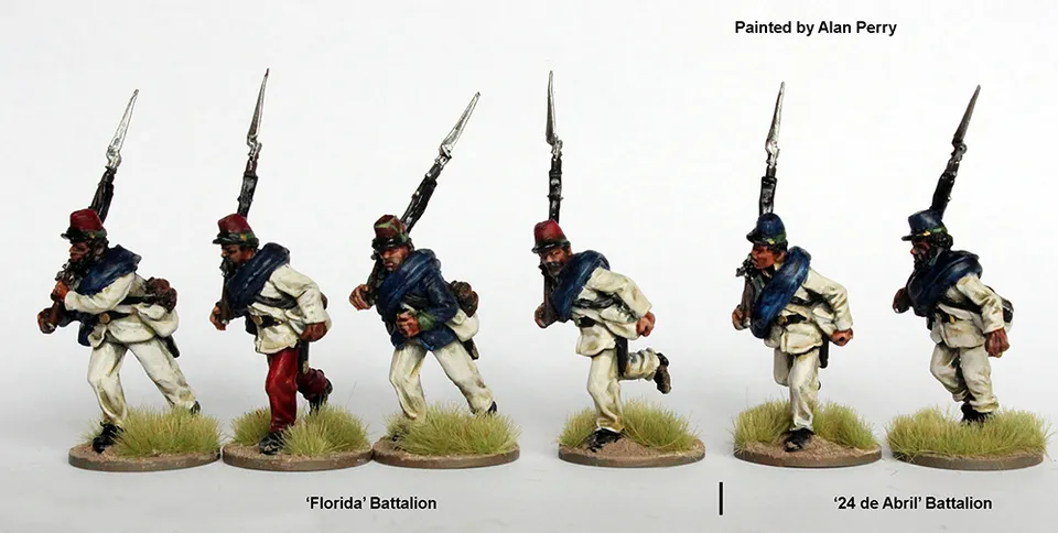 Perry Miniatures Triple Alliance TA 20 Uruguay figurines 28mm