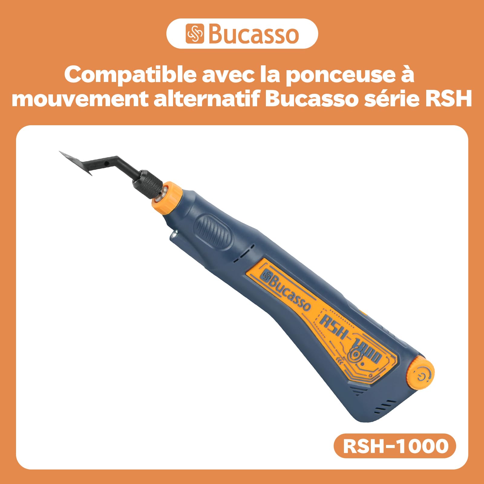 Bucasso RSH-1000 papier abrasif grain 180 x10