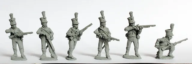 Perry Miniatures Napoleonic SWED 14 figurines jägers Nyland
