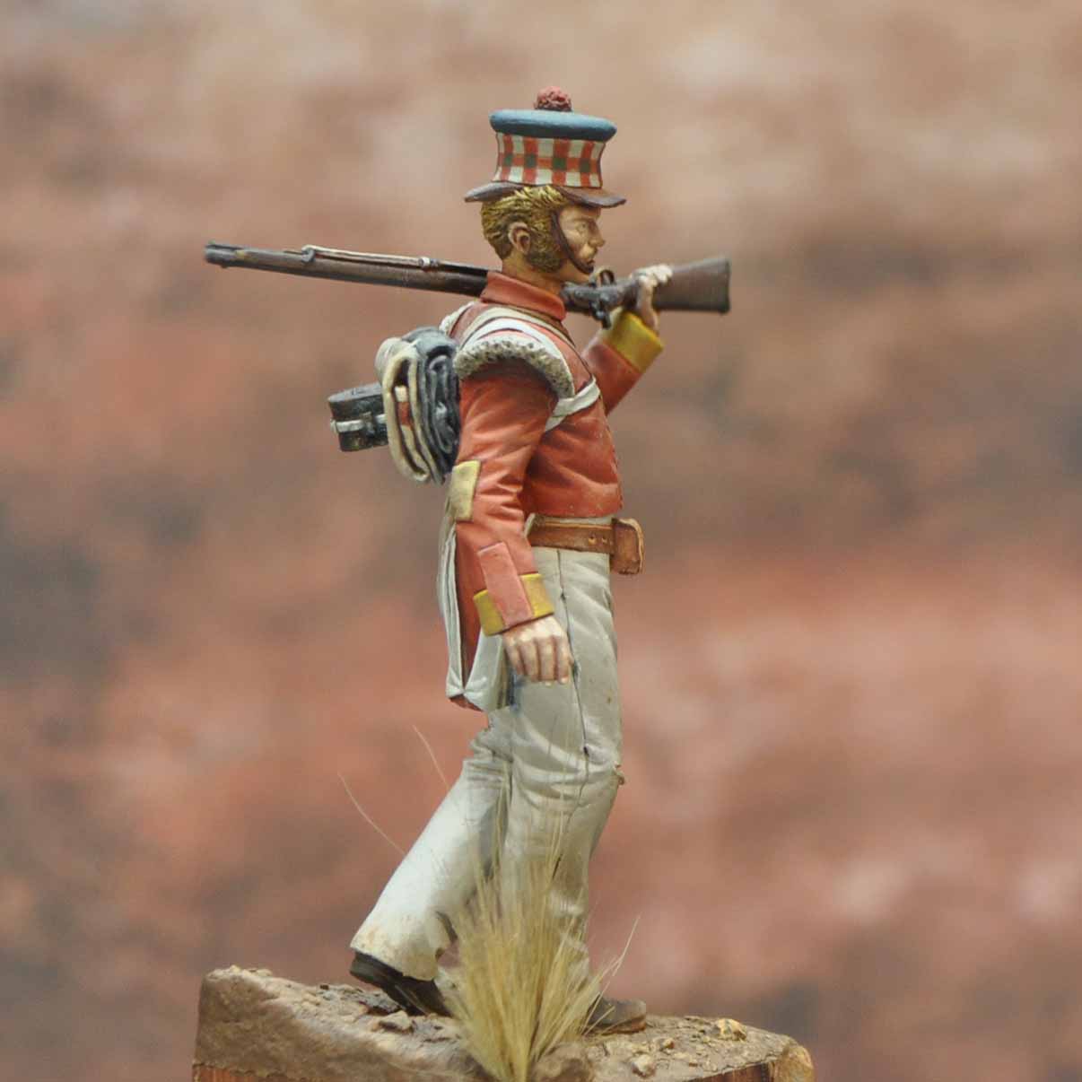 ART GIRONA International Serie Private 91st Foot 1846 figurine 54mm