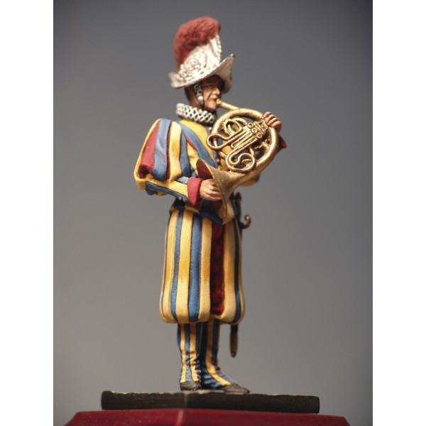 ART GIRONA Swiss Guard French Horn figurine 54mm