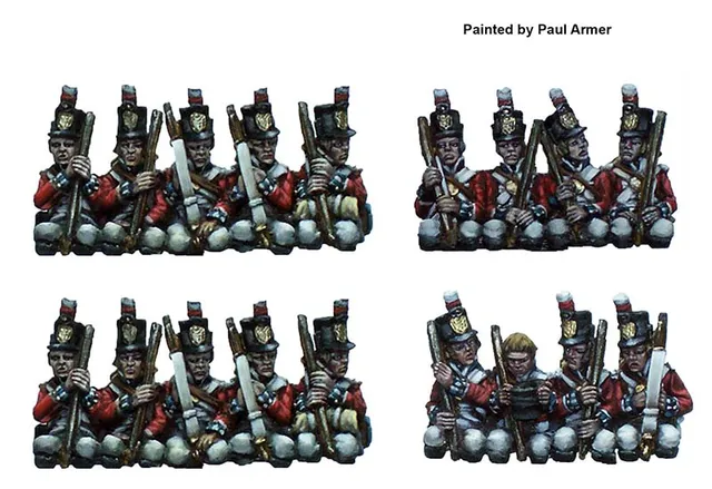 Perry Miniatures Napoleonic BH124 Infanterie assise 1798-1808 figurines