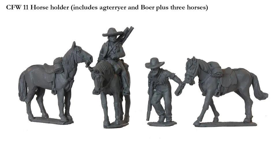 Perry Miniatures Cape Frontier Wars CFW 11 figurines chevaux Boers