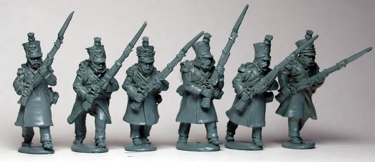 Perry Napoleonic FN37 grenadiers figurines métal capote